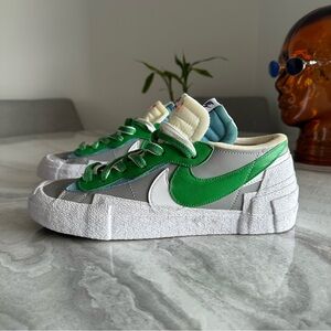 Nike Blazer Low x Sacai Classic Green Sneakers